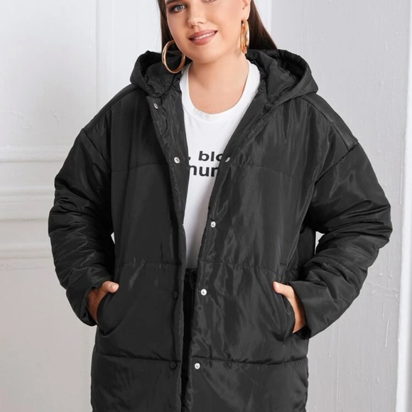 New with tags puffer coat ordered on SHEIN was a bit big - Picture 1 of 2